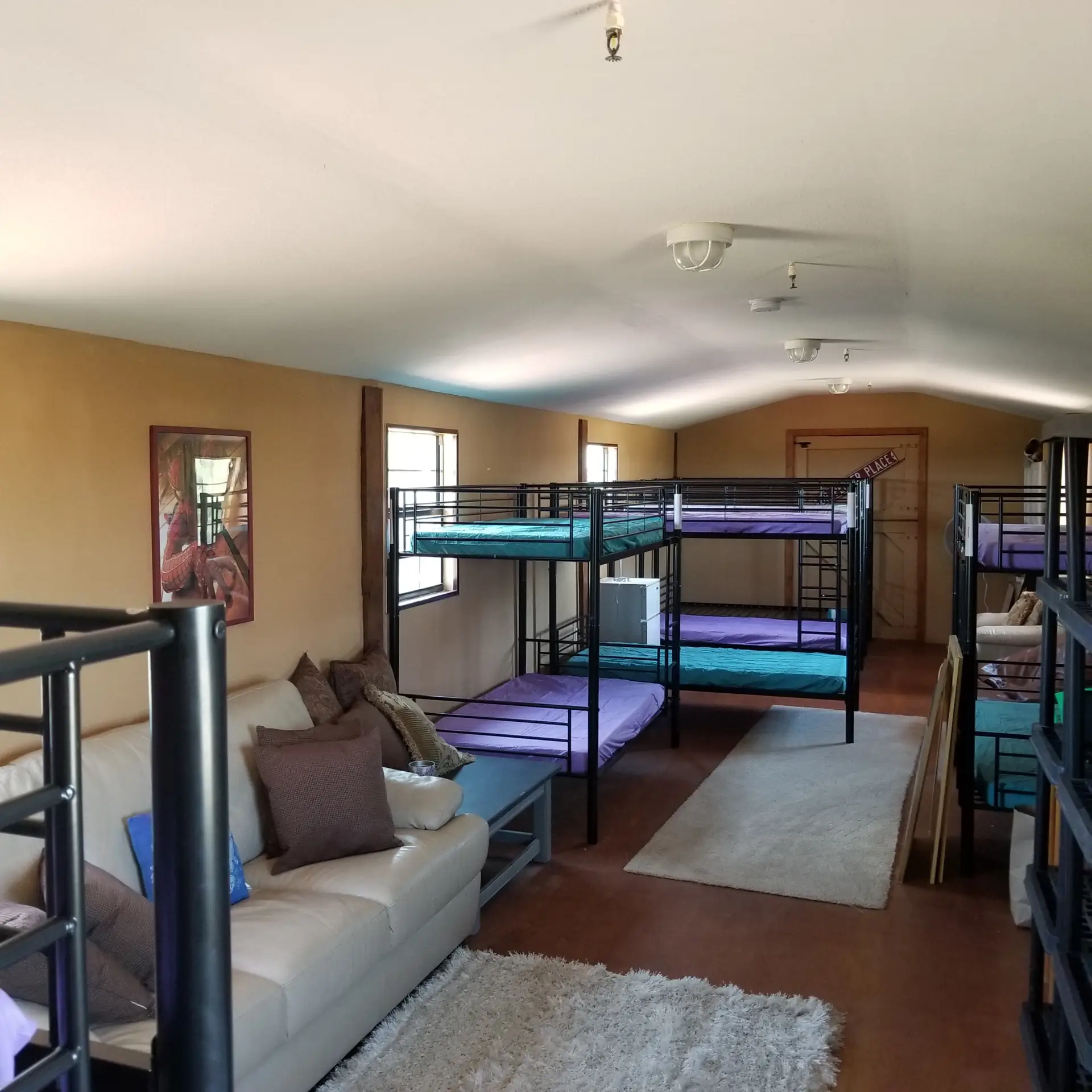 Bunk Room for boys at Summer Camp at Iron Horse Country Motocross