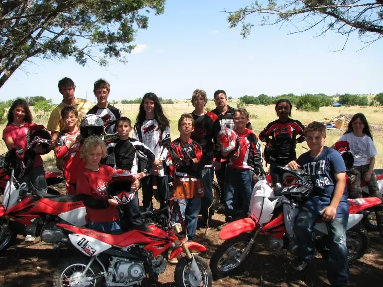 Summer Camp riders and counselors from first summer camp week 2006