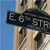 Downtown Austin is 6th Street