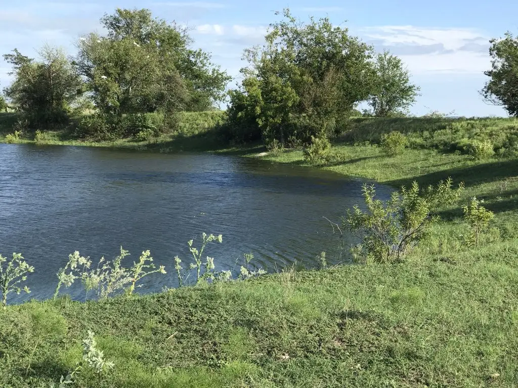 Pond at Iron Horse Country Motocross Summer Camp